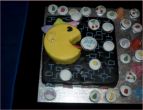 Packman Birthday Cake.