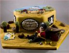 Pirate Birthday Cake.